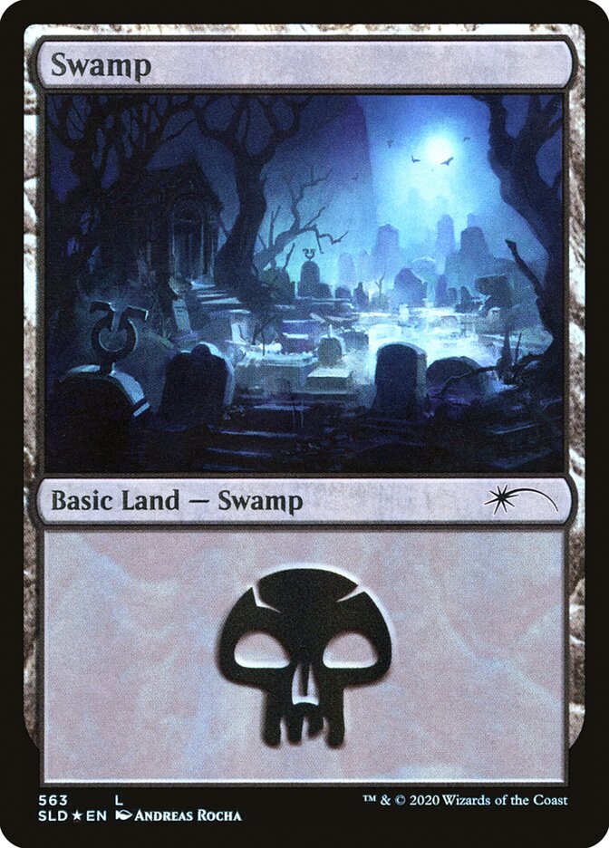 Swamp (Spooky) (563) [Secret Lair Drop Promos] | Chromatic Games