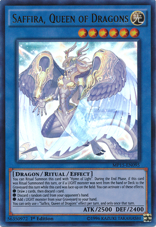 Saffira, Queen of Dragons [MP15-EN095] Ultra Rare | Chromatic Games