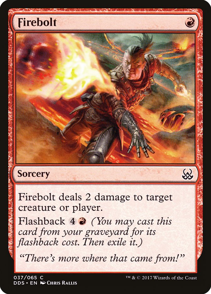 Firebolt [Duel Decks: Mind vs. Might] | Chromatic Games