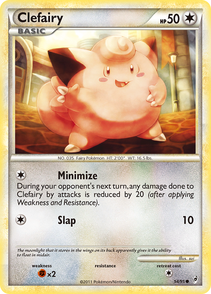 Clefairy (54/95) [HeartGold & SoulSilver: Call of Legends] | Chromatic Games