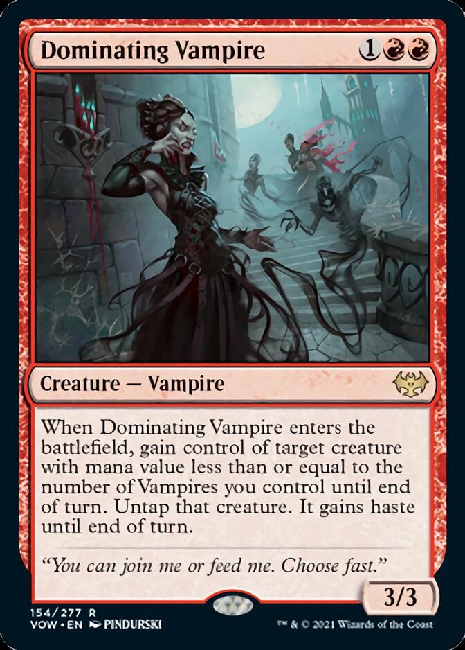 Dominating Vampire [Innistrad: Crimson Vow] | Chromatic Games