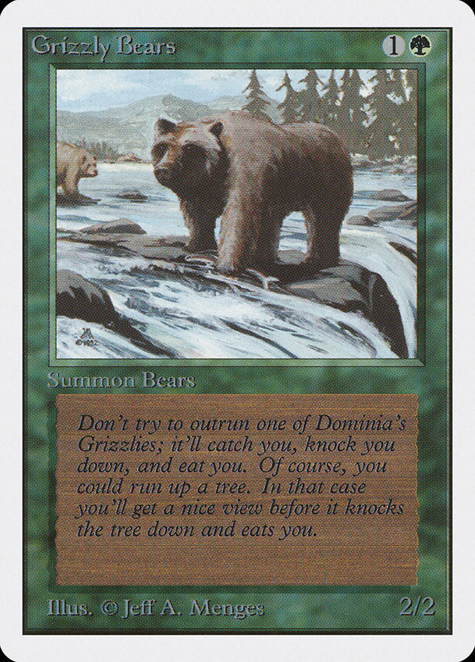 Grizzly Bears [Unlimited Edition] | Chromatic Games