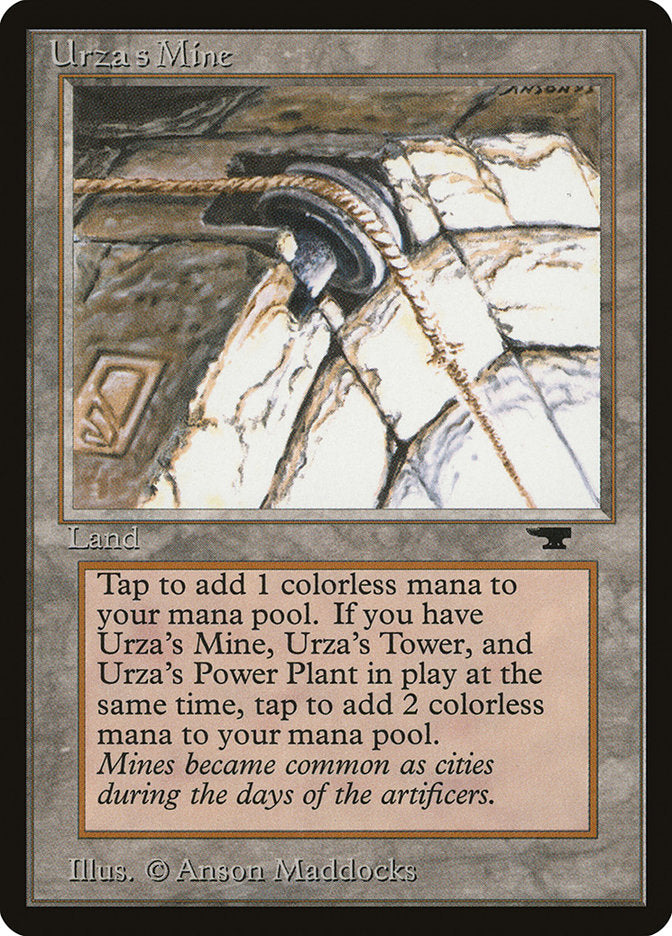 Urza's Mine (Pulley Embedded in Stone) [Antiquities] | Chromatic Games