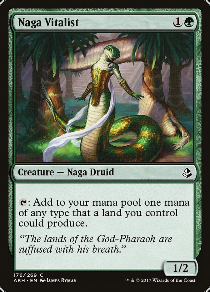 Naga Vitalist [Amonkhet] | Chromatic Games