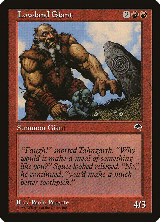 Lowland Giant [Tempest] | Chromatic Games