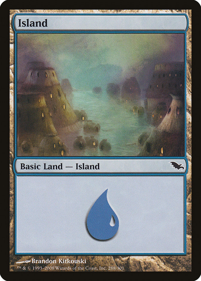 Island (288) [Shadowmoor] | Chromatic Games