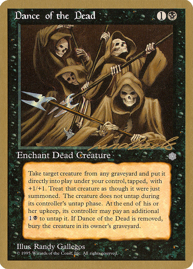 Dance of the Dead (Leon Lindback) [Pro Tour Collector Set] | Chromatic Games