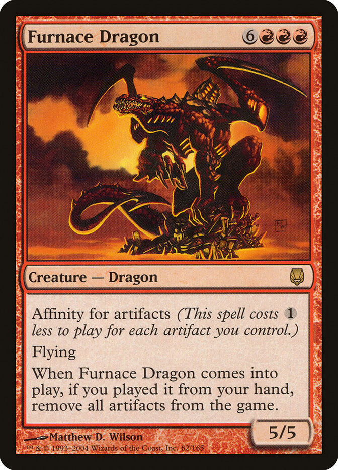 Furnace Dragon [Darksteel] | Chromatic Games