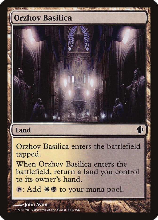 Orzhov Basilica [Commander 2013] | Chromatic Games