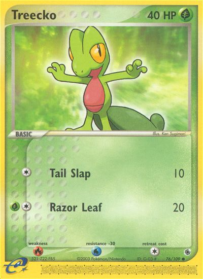 Treecko [Ruby & Sapphire] | Chromatic Games