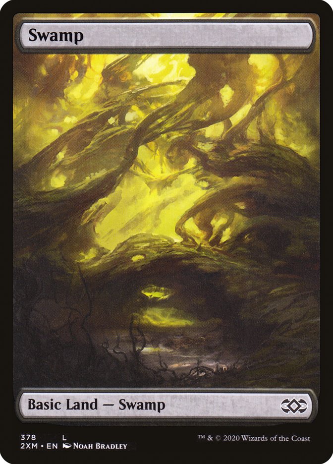 Swamp (378) [Double Masters] | Chromatic Games