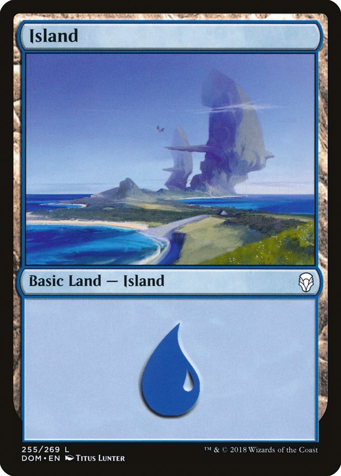 Island (255) [Dominaria] | Chromatic Games