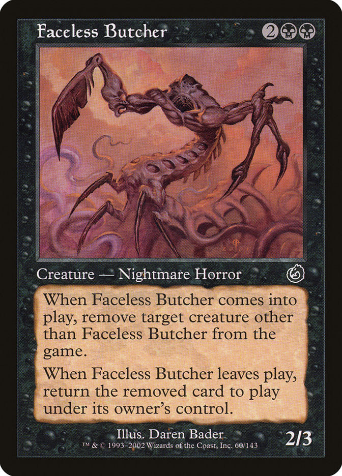 Faceless Butcher [Torment] | Chromatic Games