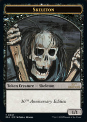 Skeleton Token [30th Anniversary Tokens] | Chromatic Games