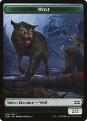 Copy // Wolf Double-Sided Token [Double Masters Tokens] | Chromatic Games