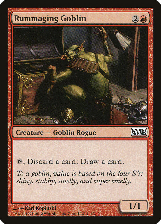 Rummaging Goblin [Magic 2013] | Chromatic Games