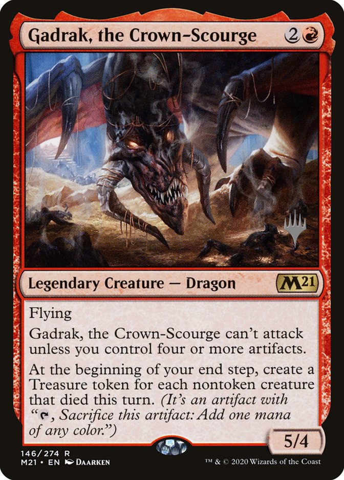 Gadrak, the Crown-Scourge (Promo Pack) [Core Set 2021 Promos] | Chromatic Games