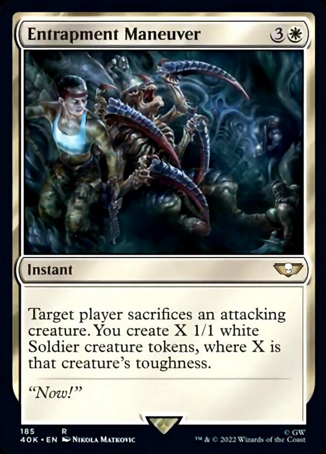 Entrapment Maneuver (Surge Foil) [Warhammer 40,000] | Chromatic Games