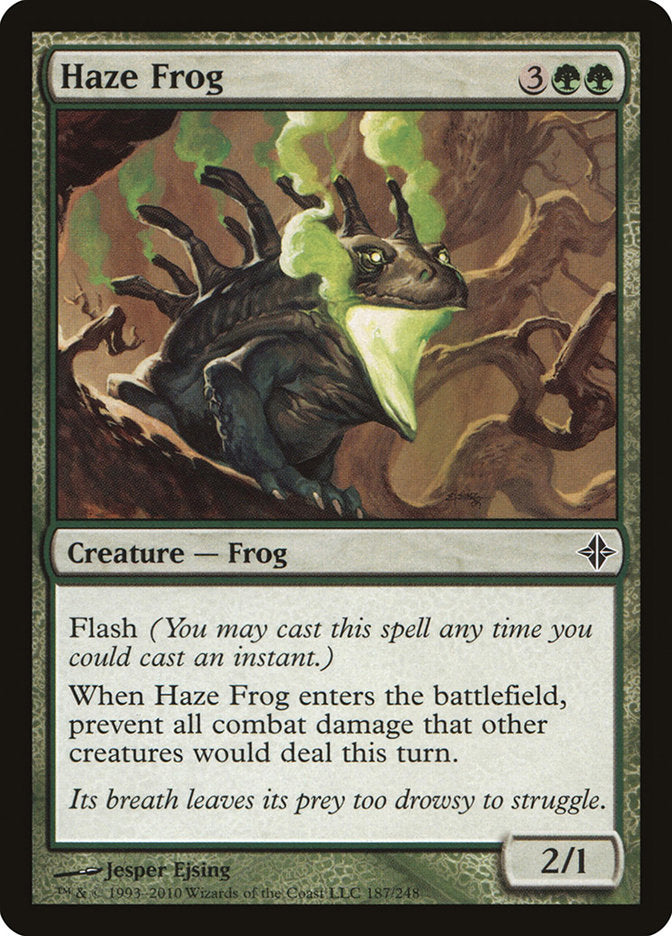 Haze Frog [Rise of the Eldrazi] | Chromatic Games