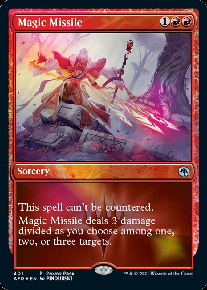 Magic Missile (Promo Pack) [Dungeons & Dragons: Adventures in the Forgotten Realms] | Chromatic Games
