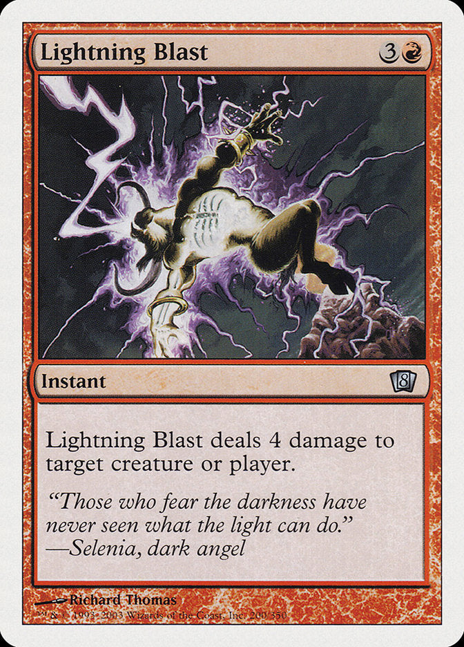 Lightning Blast [Eighth Edition] | Chromatic Games