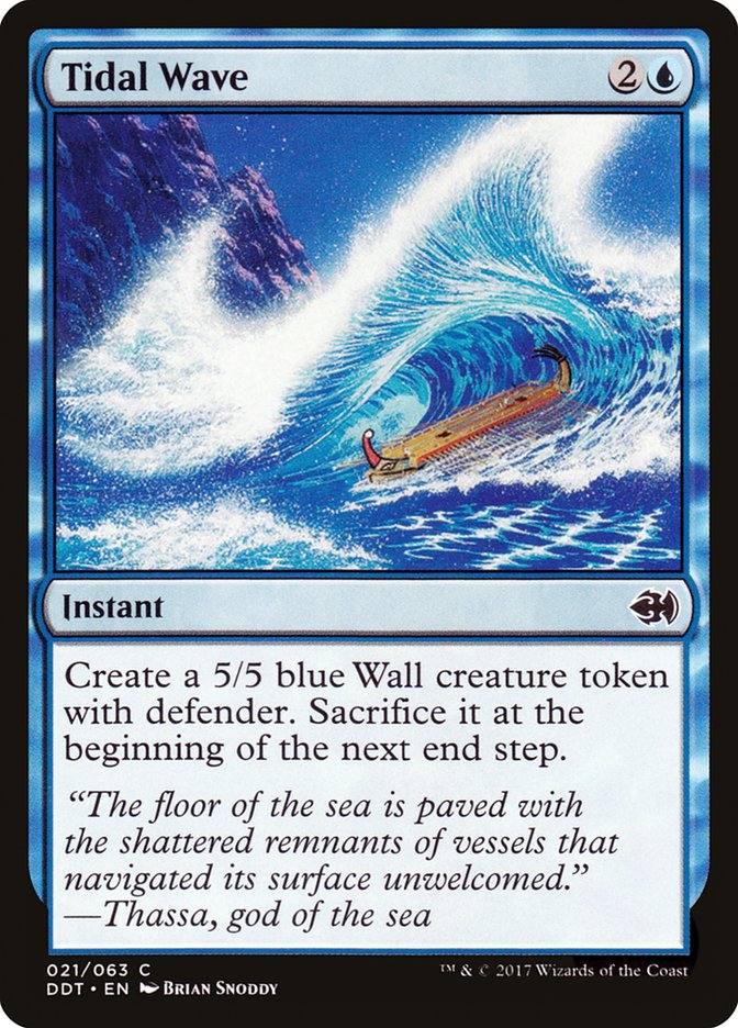 Tidal Wave [Duel Decks: Merfolk vs. Goblins] | Chromatic Games