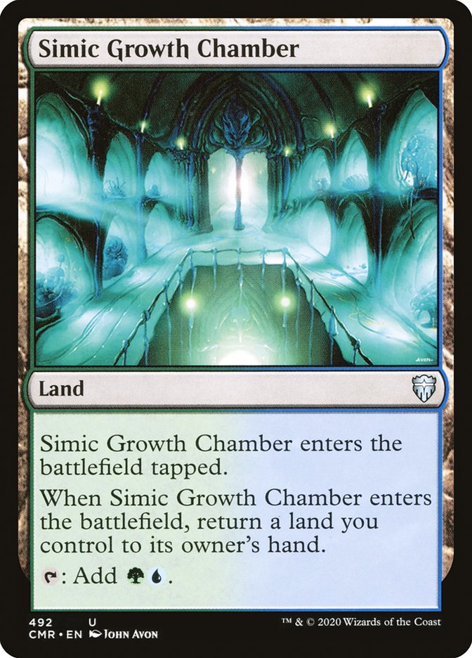 Simic Growth Chamber [Commander Legends] | Chromatic Games