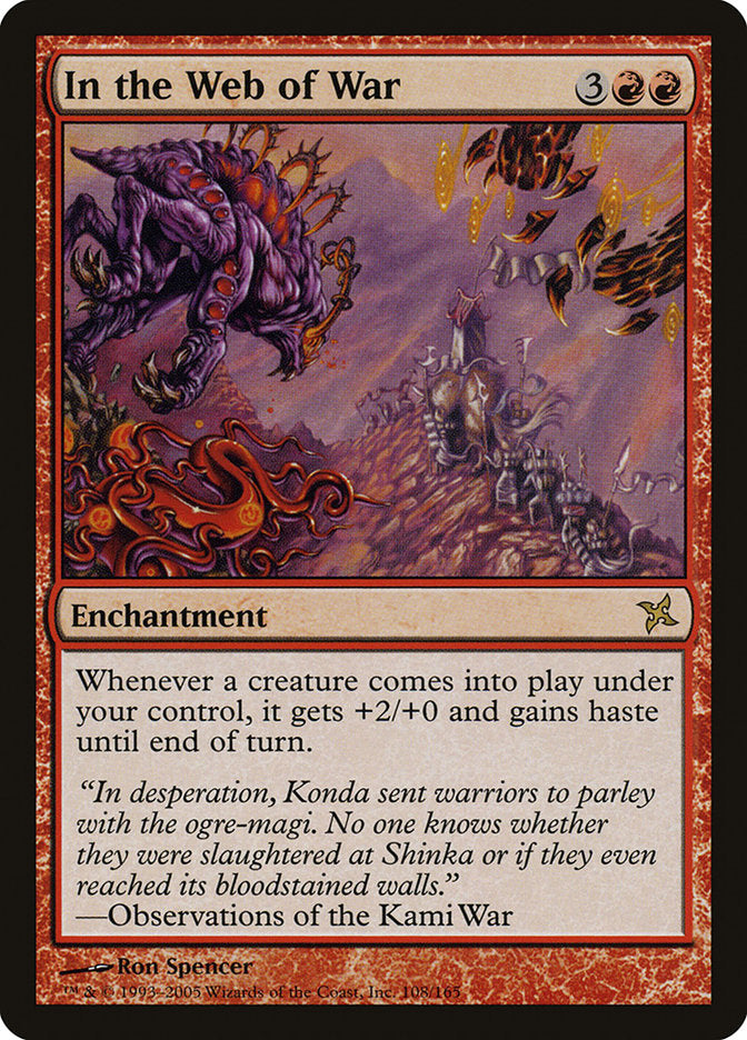 In the Web of War [Betrayers of Kamigawa] | Chromatic Games
