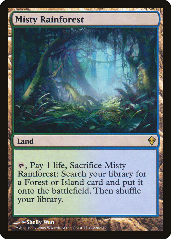 Misty Rainforest [Zendikar] | Chromatic Games