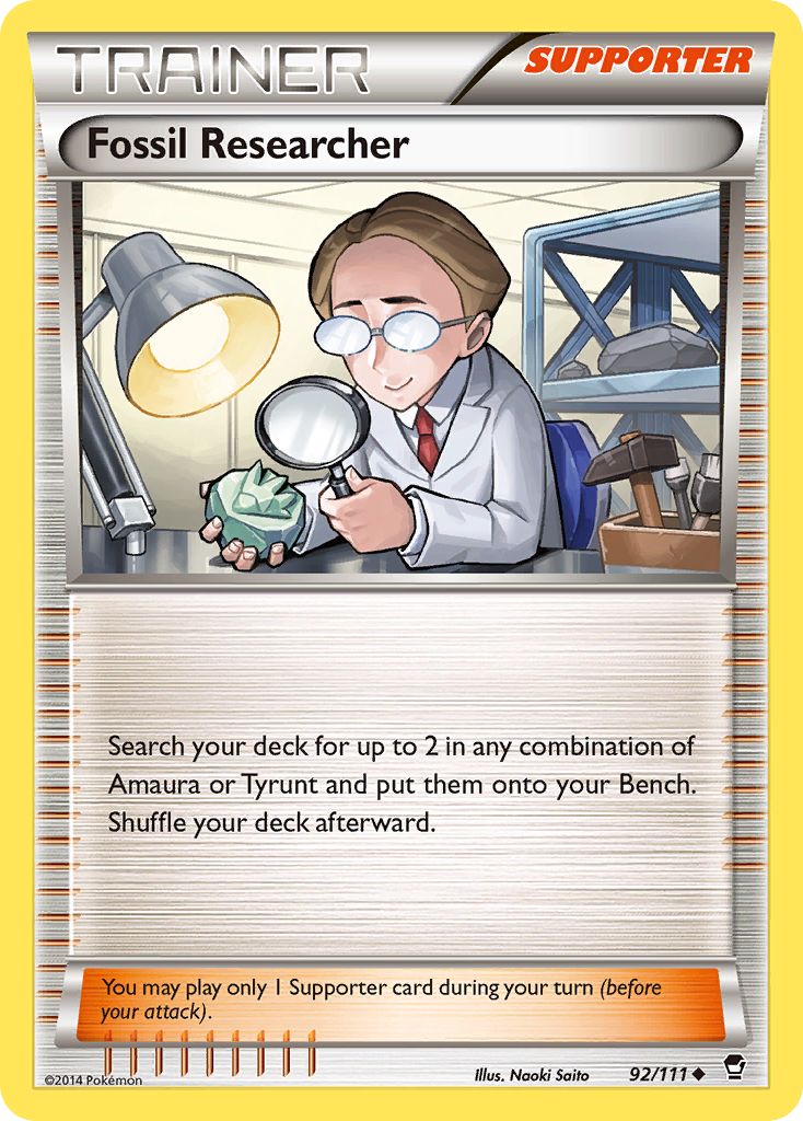 Fossil Researcher [Furious Fists] | Chromatic Games