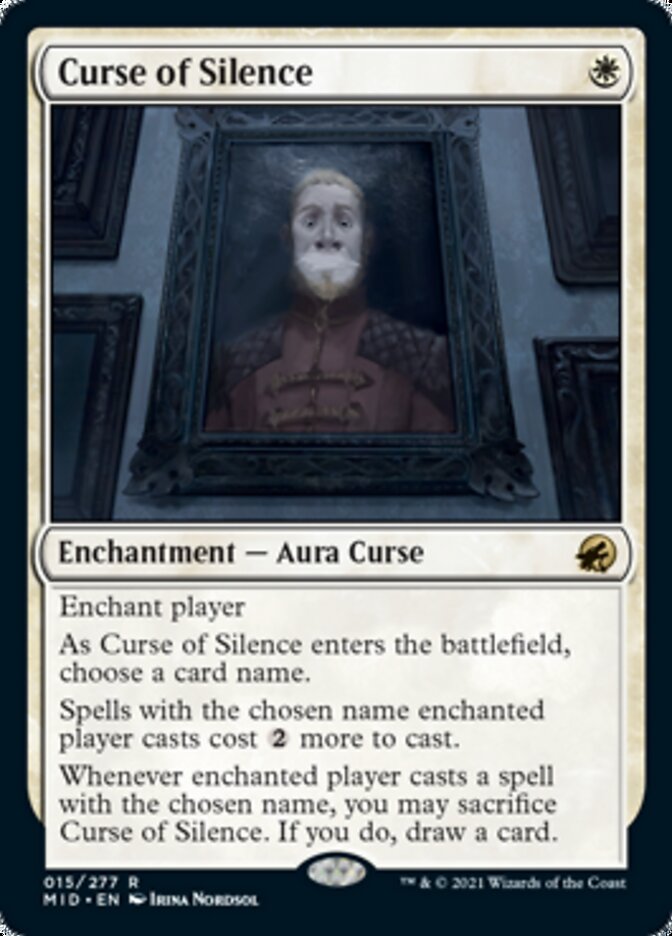 Curse of Silence [Innistrad: Midnight Hunt] | Chromatic Games