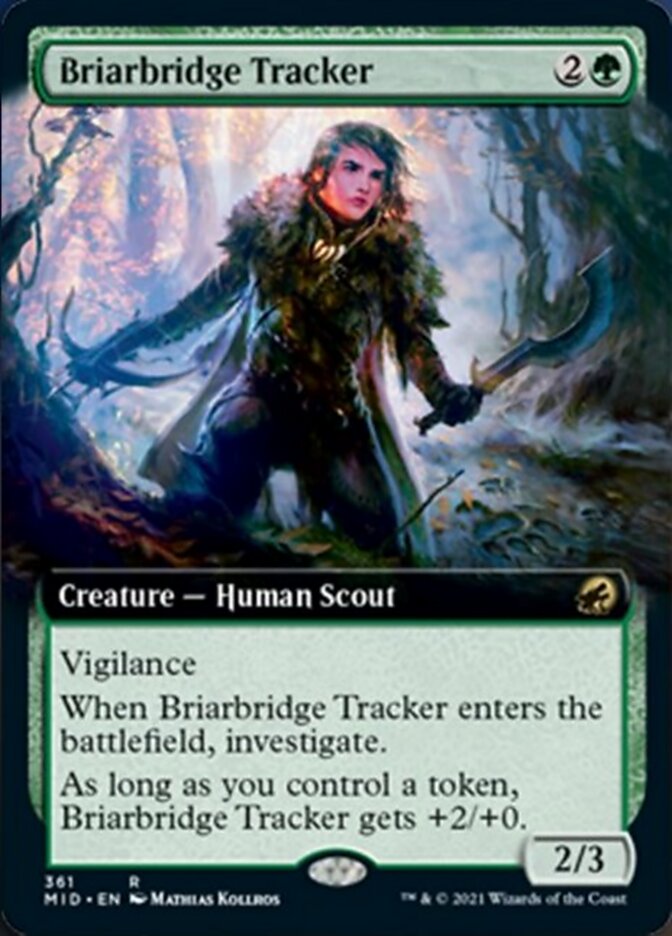 Briarbridge Tracker (Extended Art) [Innistrad: Midnight Hunt] | Chromatic Games