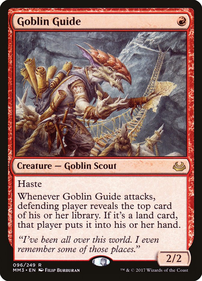 Goblin Guide [Modern Masters 2017] | Chromatic Games