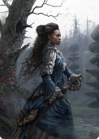 Mina Harker Art Card [Innistrad: Crimson Vow Art Series] | Chromatic Games
