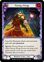 Passing Mirage (Blue) [EVR142] (Everfest)  1st Edition Rainbow Foil | Chromatic Games