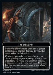 The Initiative // Undercity Double-Sided Token [Commander Legends: Battle for Baldur's Gate Tokens] | Chromatic Games