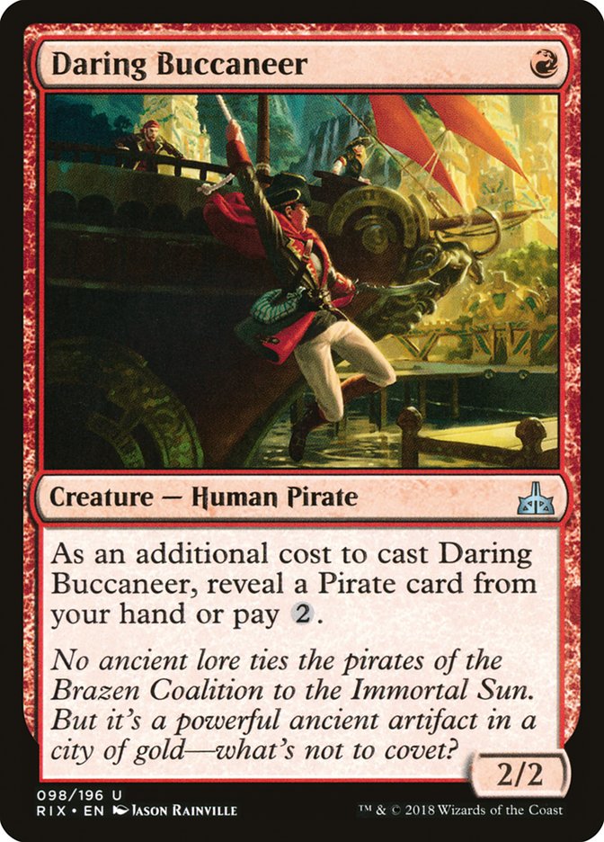 Daring Buccaneer [Rivals of Ixalan] | Chromatic Games