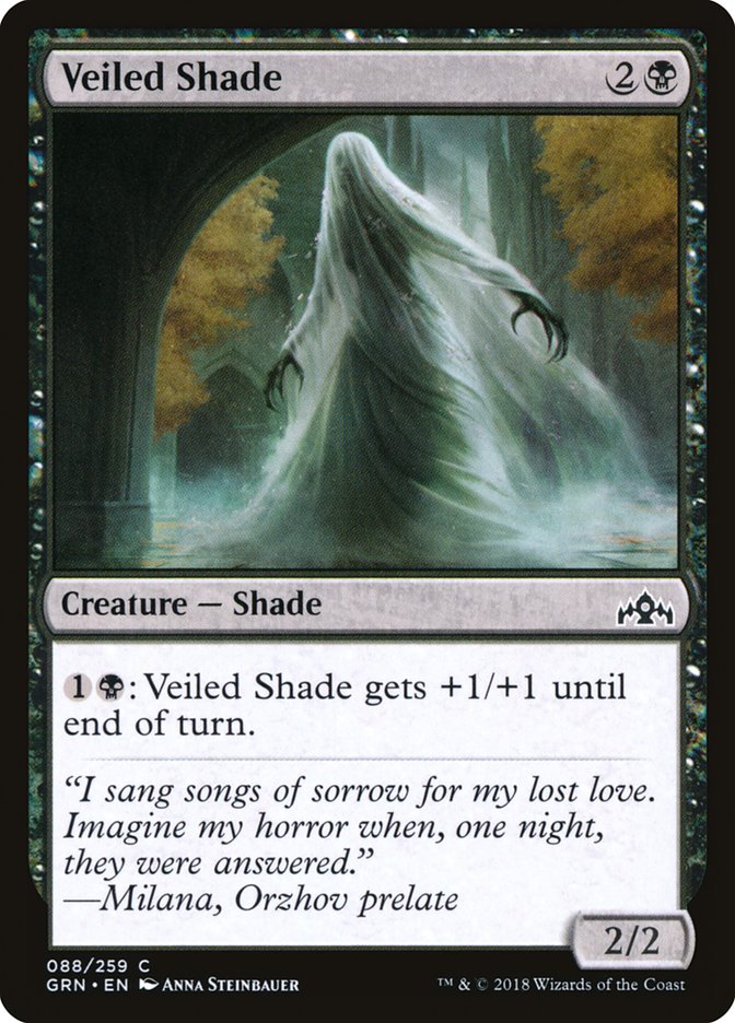 Veiled Shade [Guilds of Ravnica] | Chromatic Games