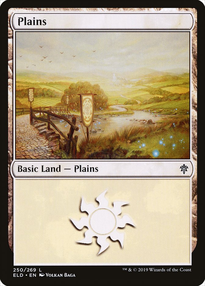 Plains (250) [Throne of Eldraine] | Chromatic Games