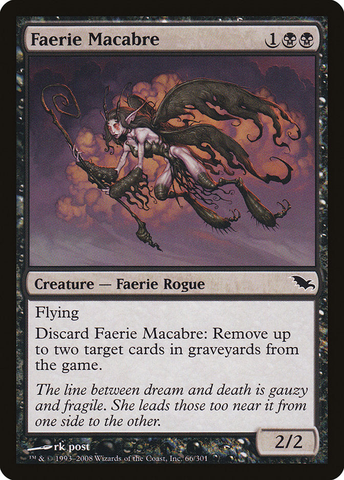 Faerie Macabre [Shadowmoor] | Chromatic Games