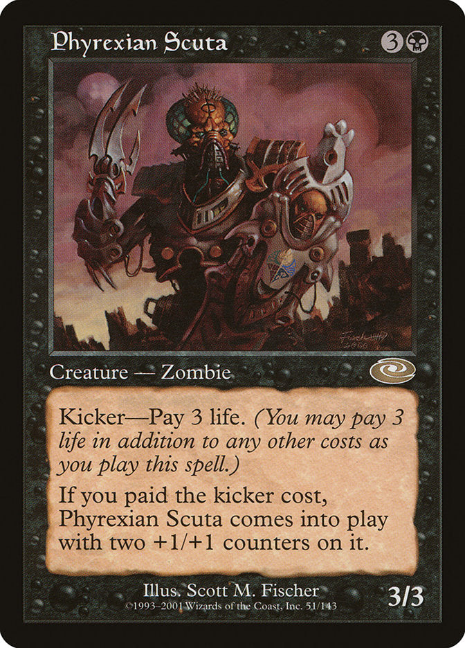 Phyrexian Scuta [Planeshift] | Chromatic Games