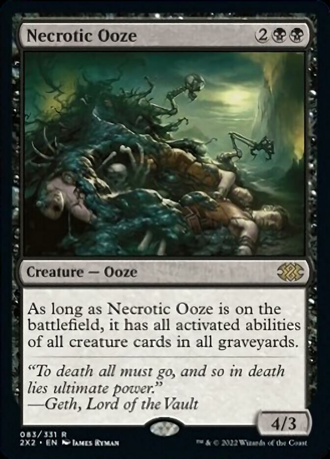 Necrotic Ooze [Double Masters 2022] | Chromatic Games