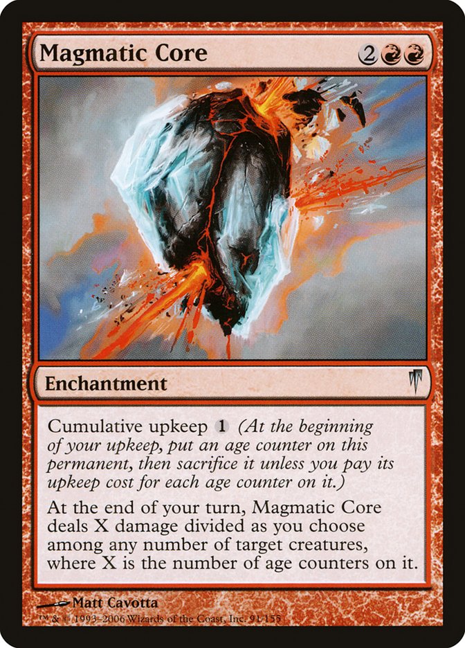 Magmatic Core [Coldsnap] | Chromatic Games