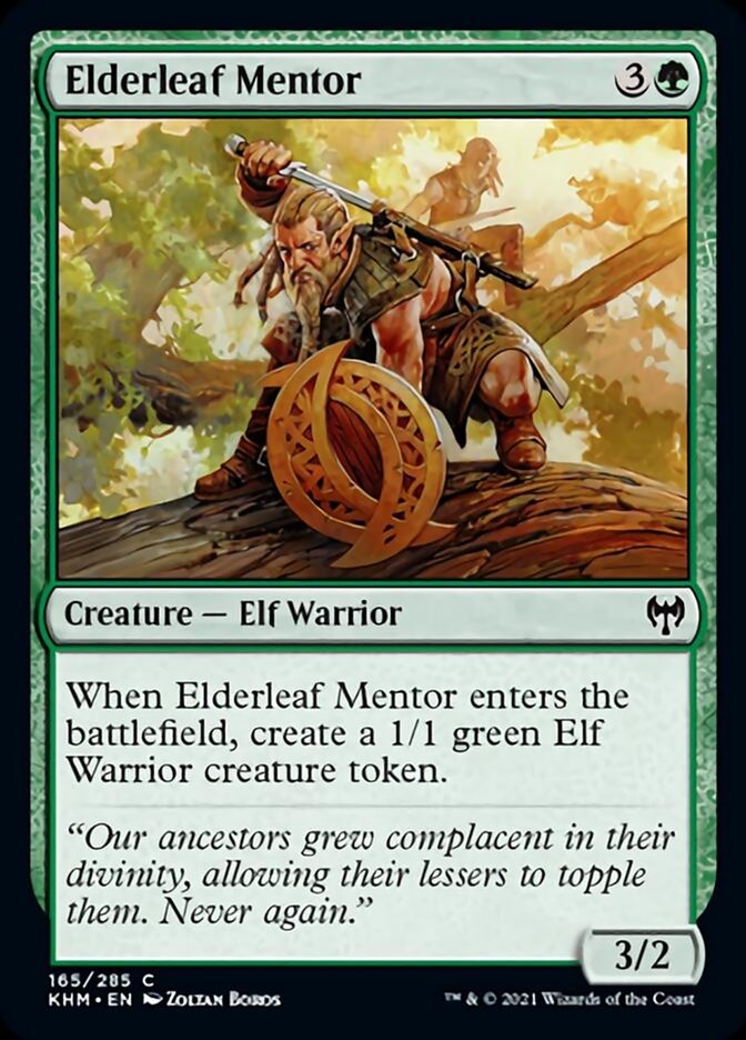 Elderleaf Mentor [Kaldheim] | Chromatic Games