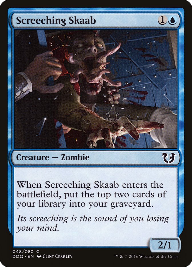 Screeching Skaab [Duel Decks: Blessed vs. Cursed] | Chromatic Games