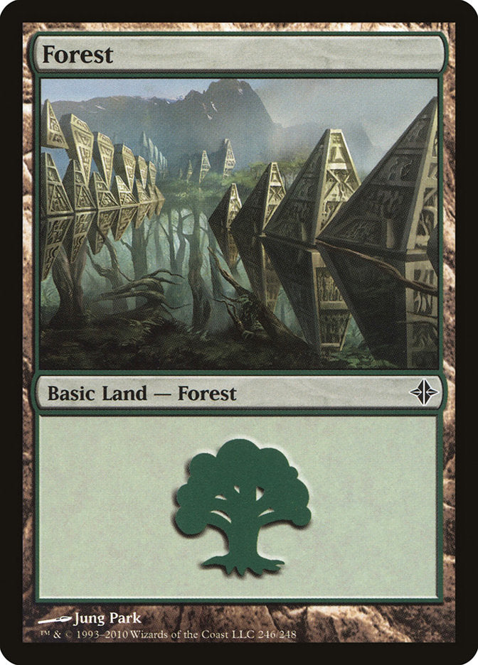 Forest (246) [Rise of the Eldrazi] | Chromatic Games