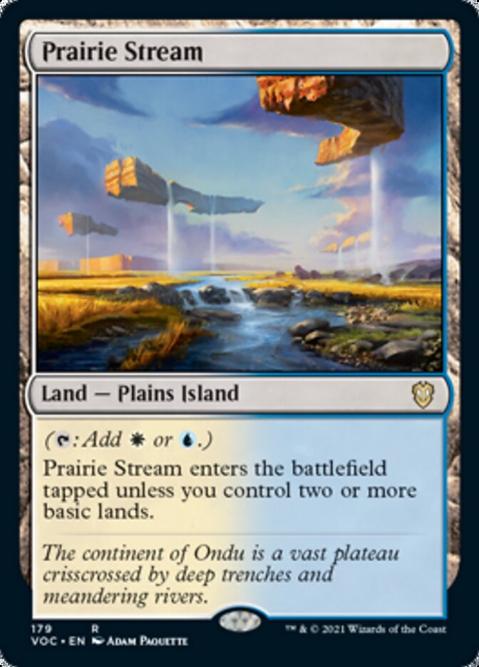 Prairie Stream [Innistrad: Crimson Vow Commander] | Chromatic Games