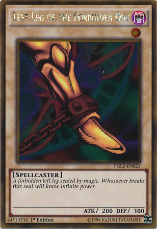 Left Leg of the Forbidden One [PGL2-EN023] Gold Rare | Chromatic Games