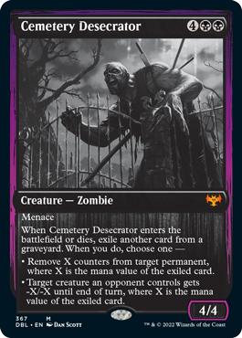 Cemetery Desecrator [Innistrad: Double Feature] | Chromatic Games