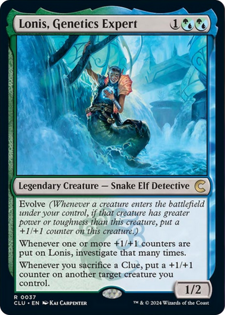 Lonis, Genetics Expert [Ravnica: Clue Edition] | Chromatic Games